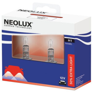 Галогеновые лампы NEOLUX H1 Extra Light ( +50% света) N448EL