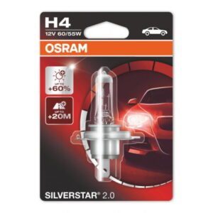 Галогеновая лампа Osram H4 SILVERSTAR-64193SV2-01B (блистер)