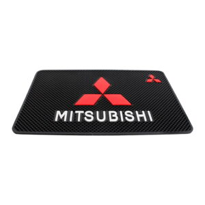 Антискользящий коврик с логотипом Mitsubishi