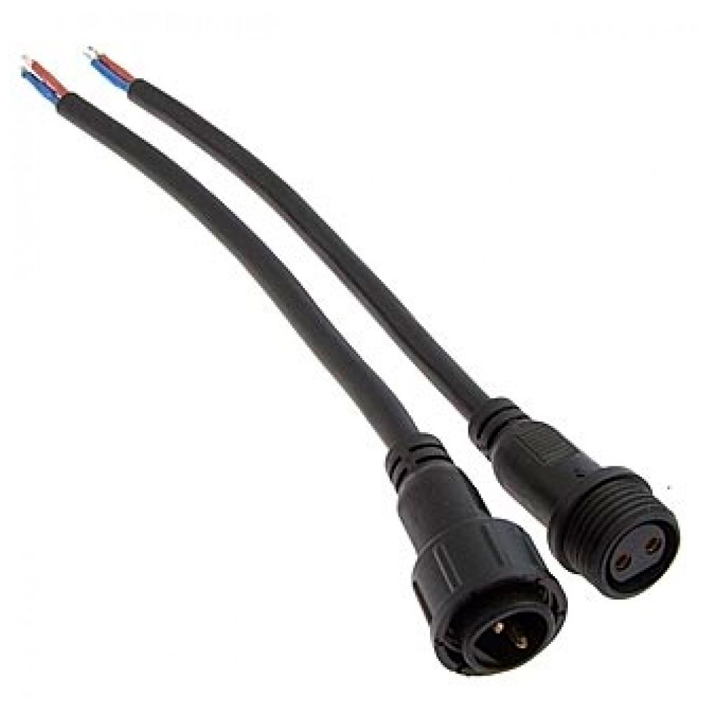 Разъём герметичный 2pin BP L=40 D=21.5mm 2*0.75mm2