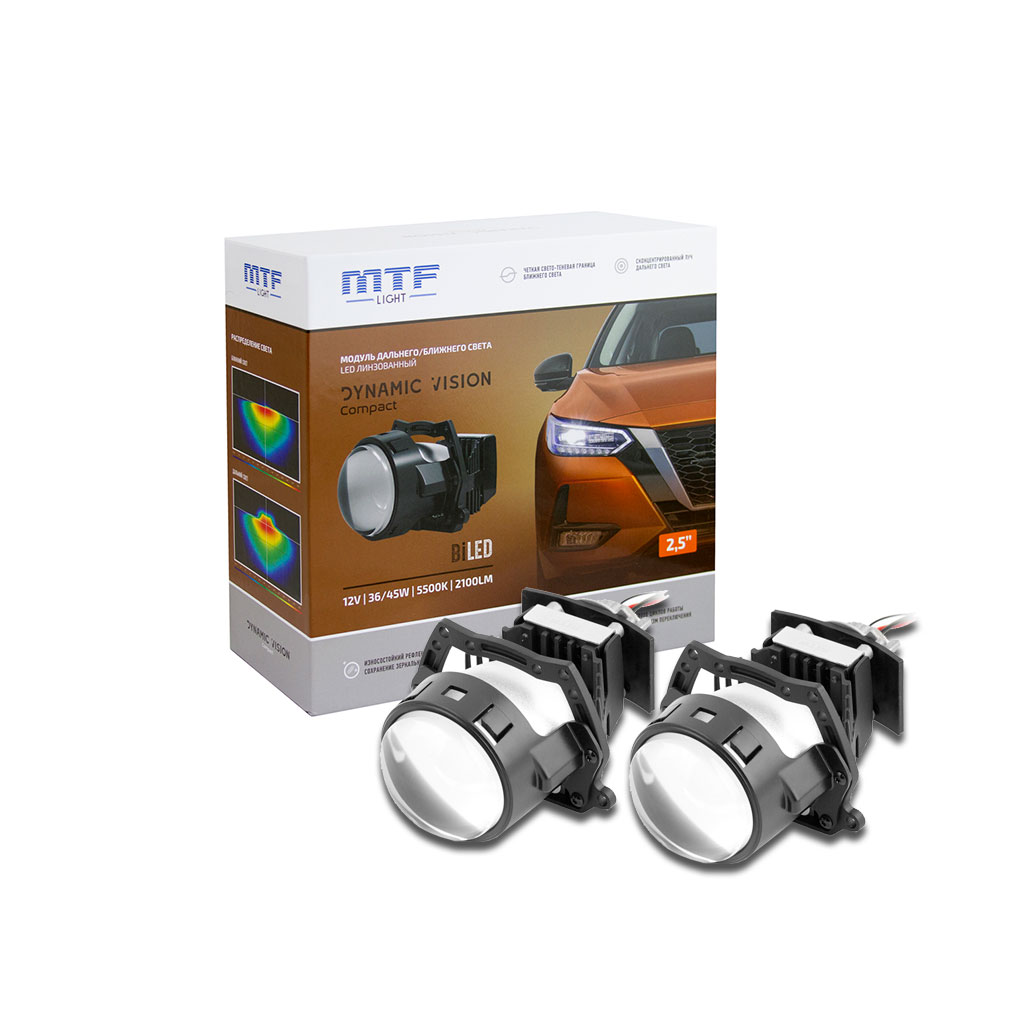 Светодиодные би-модули MTF Light Dynamic Vision Compact 2.5