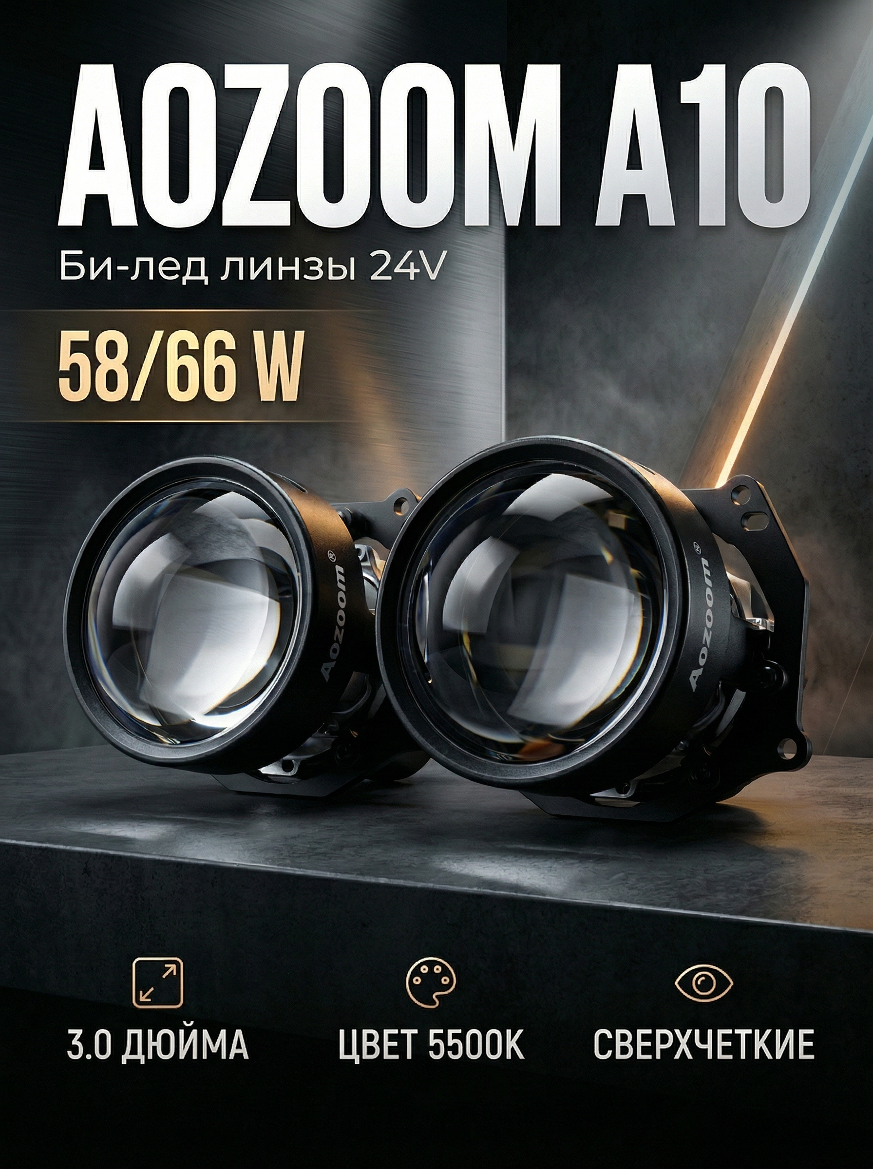 Светодиодные модули Aozoom A10 24V