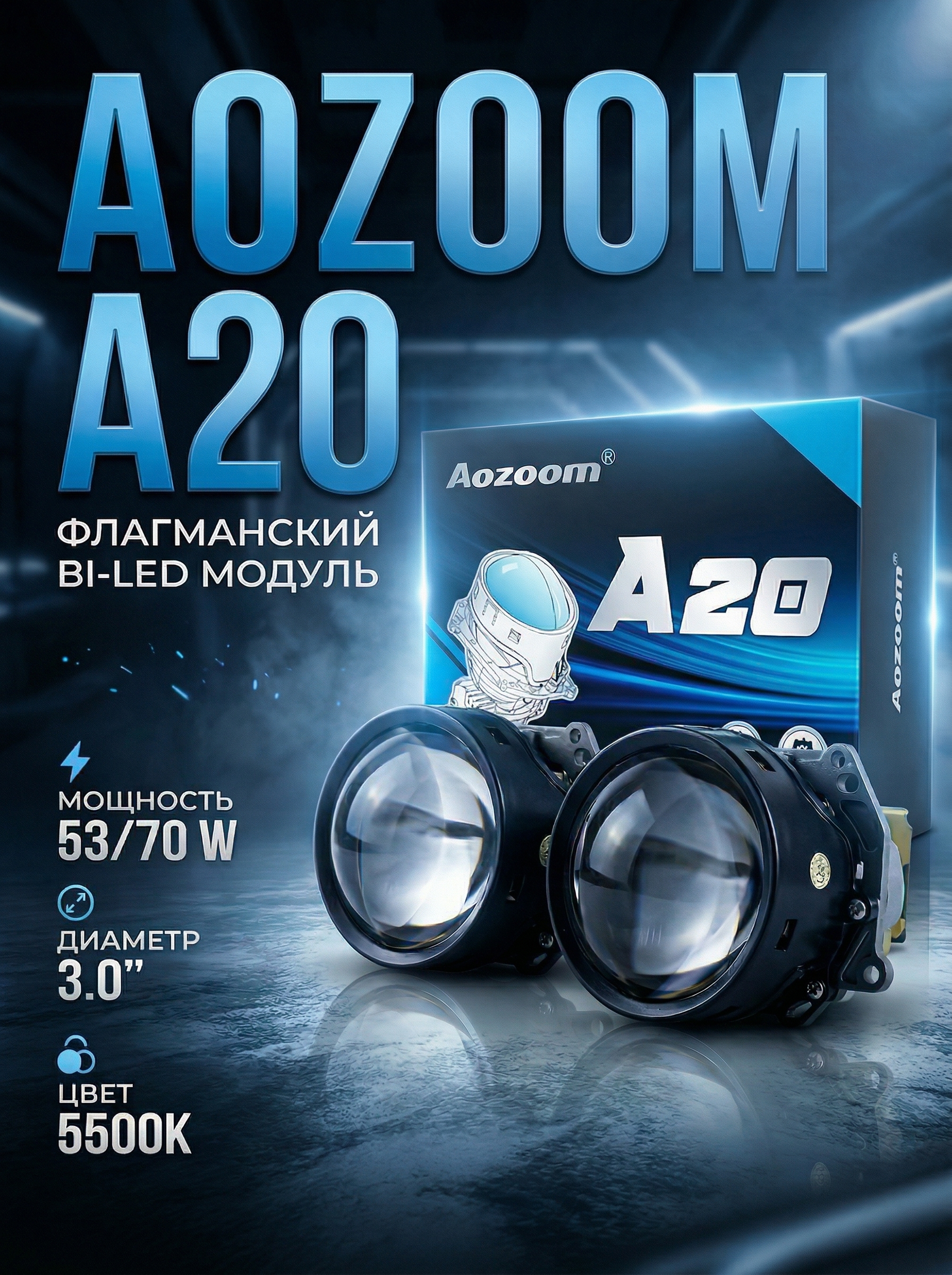 Светодиодные модули Aozoom A20