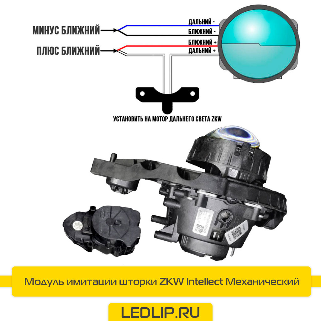 Модуль имитации шторки ZKW Intellect Механический