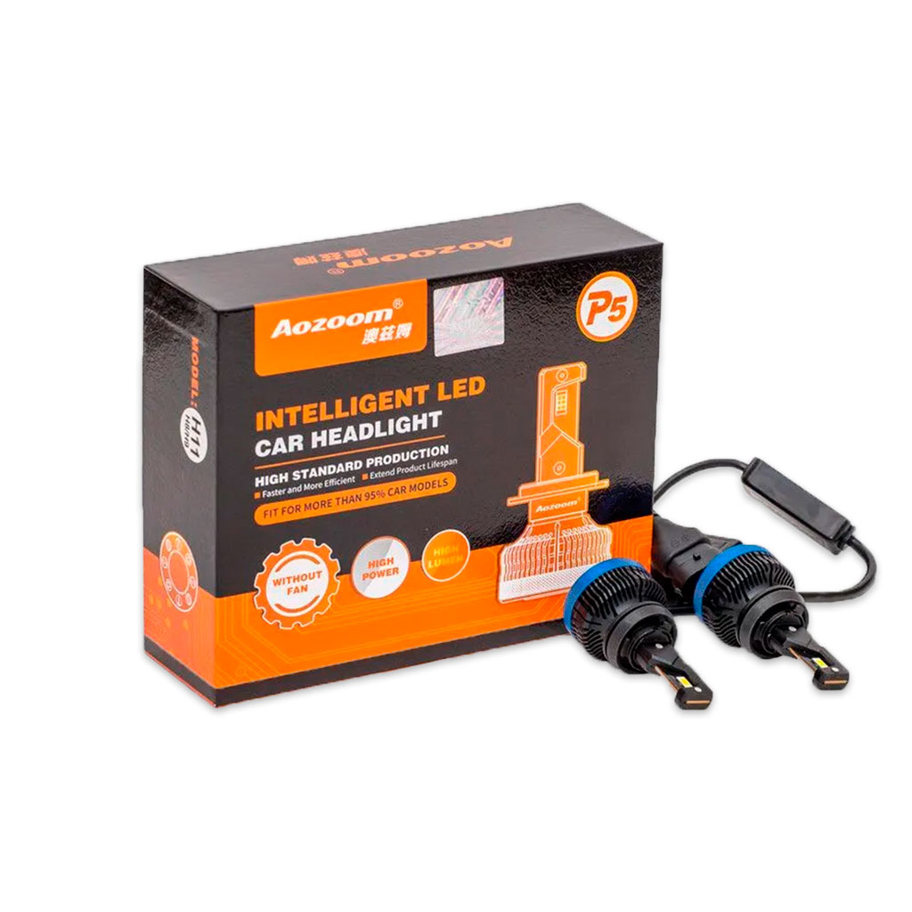 Светодиодные лампы Aozoom P5-H11/H8/H9